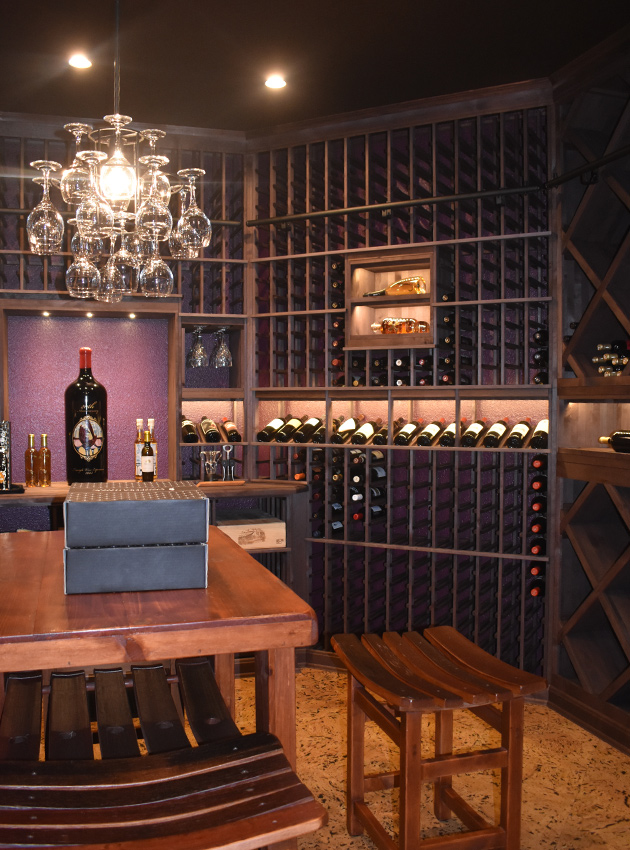 Outer Banks Remodeling Project Profile - Dream Wine Room Addition