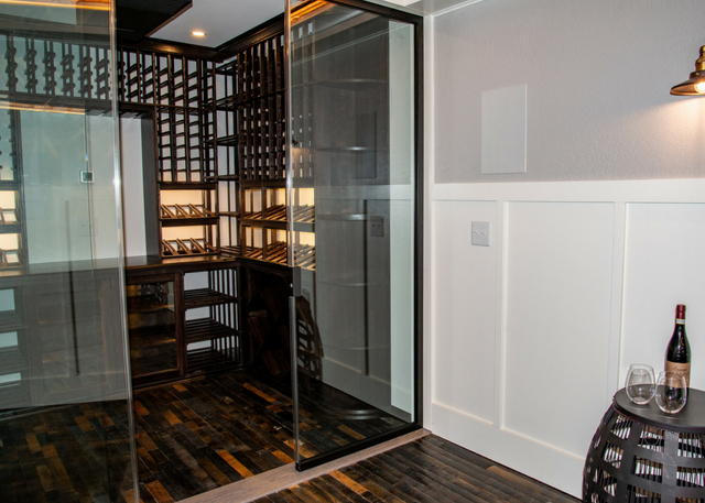 Outer banks home design - Home builder -wine room